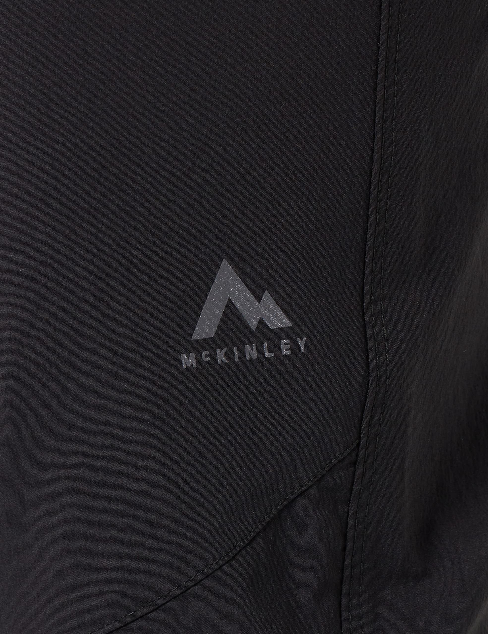 Mckinley Women Abzipp Mandorak LG Pants - Black, Size 92 - Image 4