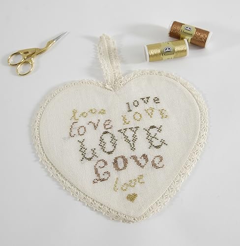 Miniatura 2 de DMC Diamant 010288 - Hilo metálico para costura, 38.2 yardas, color plateado oscuro