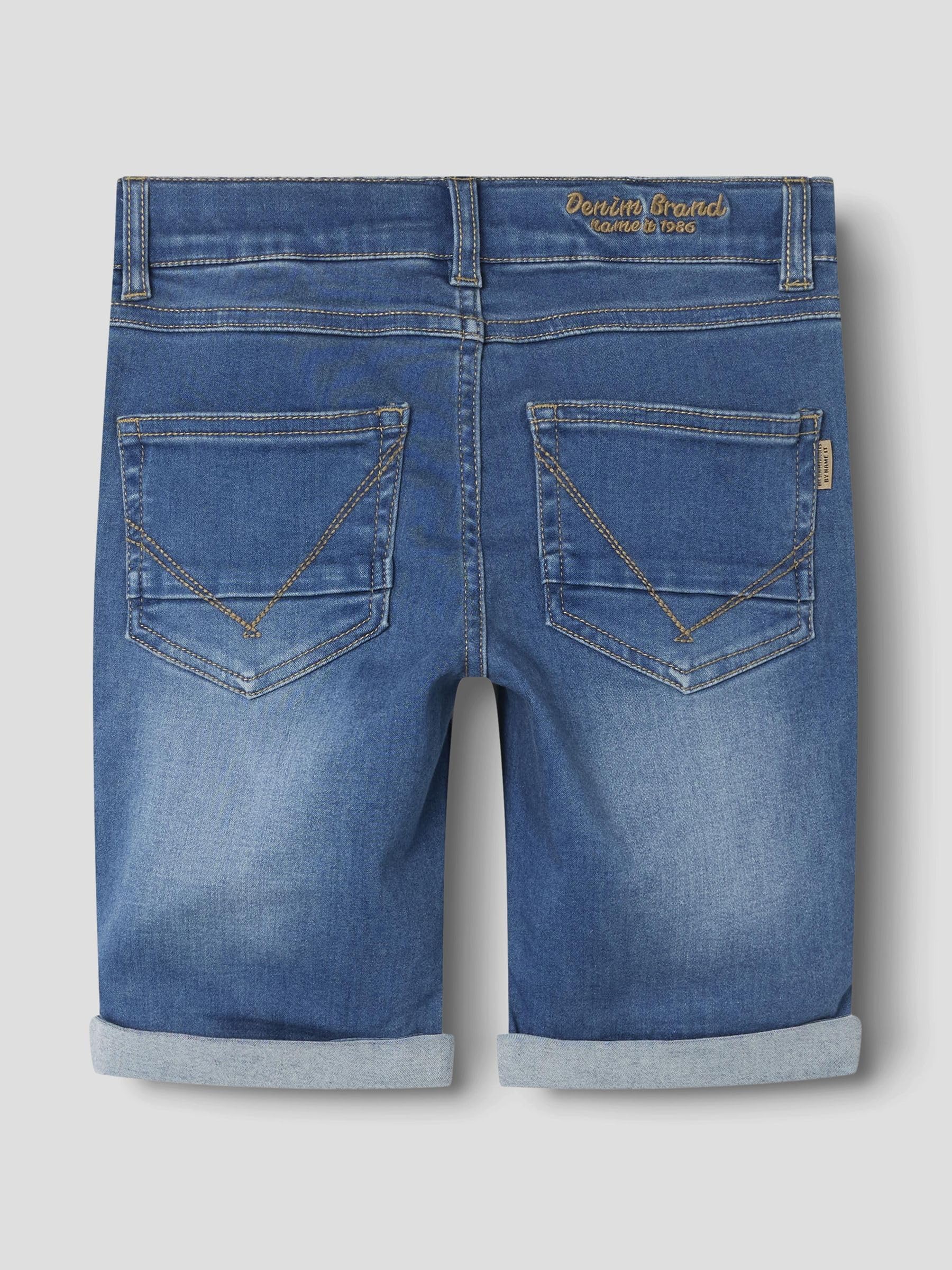 Name It - Nkmtheo Xsl DNM L Shorts 6622-cl Noos, Pantaloncini Bambini e Ragazzi