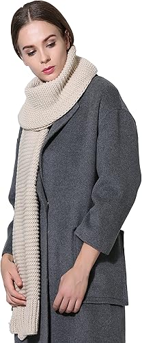 Miniatura 4 de NEOSAN Bufanda gruesa de punto trenzado grueso para mujer y hombre