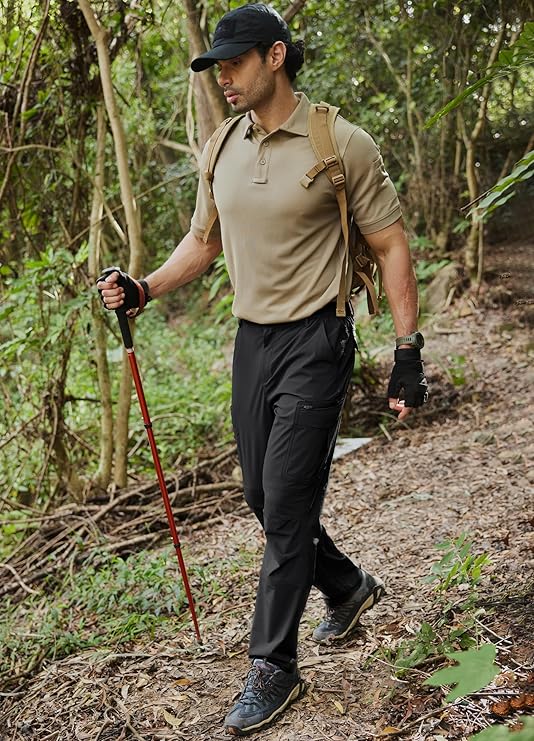 Men's Hiking Stretch Cargo Pants - $33.99