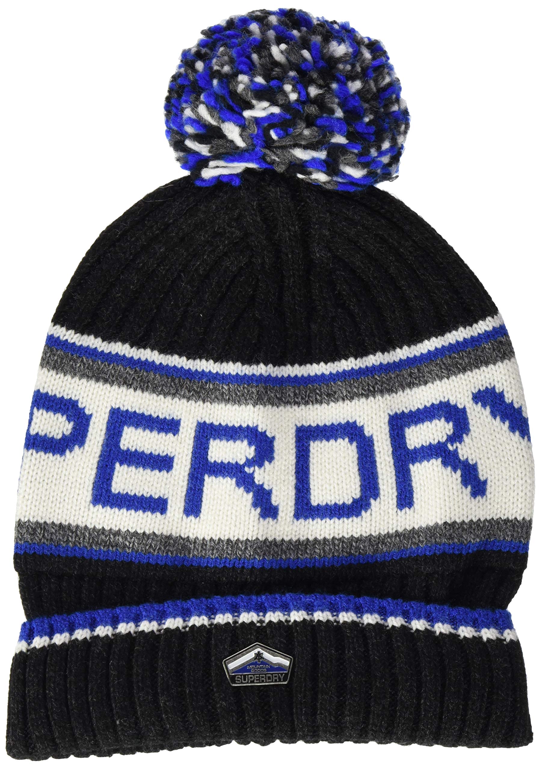 Superdry Logo Beanie Gorro de Punto para Hombre