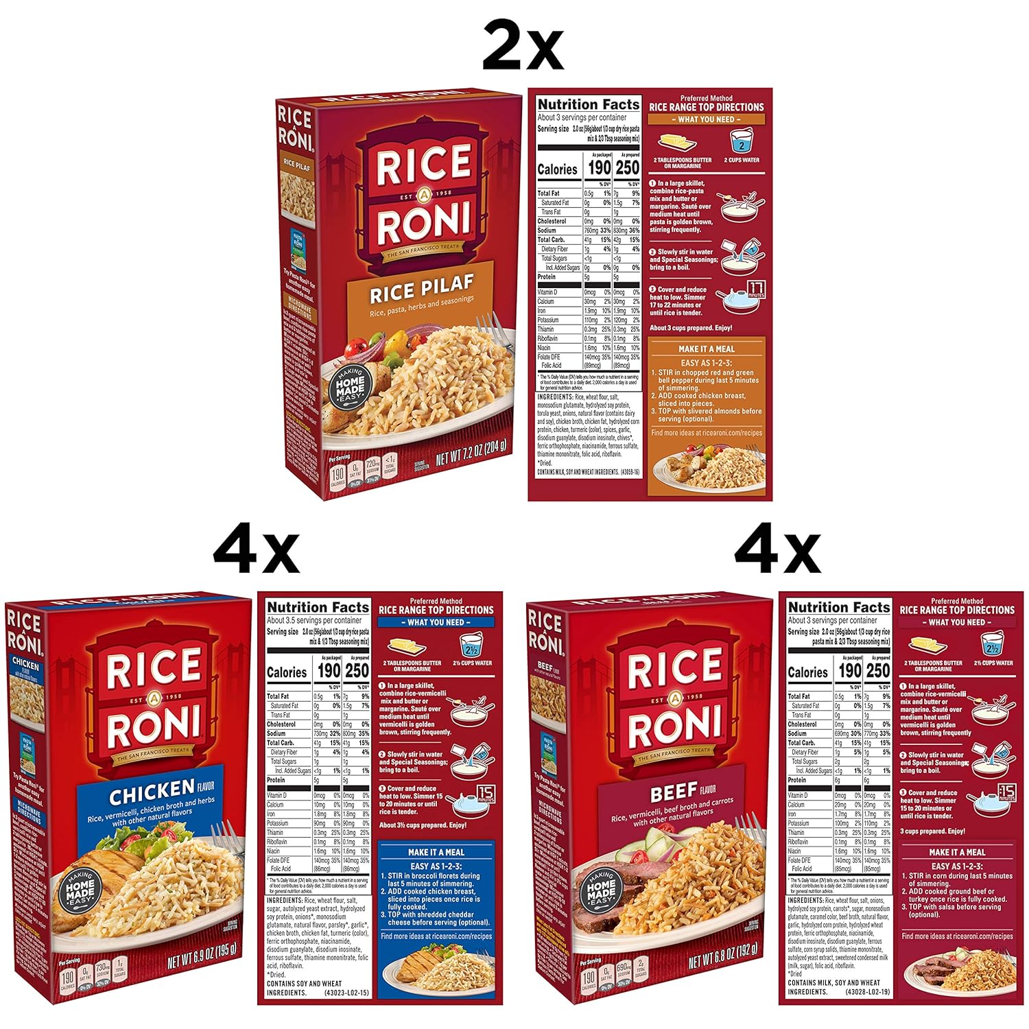 Savor the Flavor: Rice-A-Roni Dinner Classics Variety Pack Review