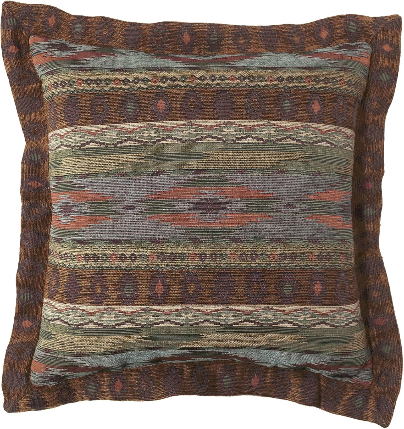 Croscill EL Capitan Square Pillow 18X18 Home & Kitchen