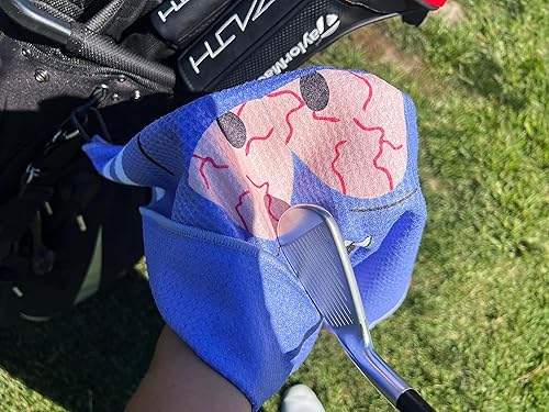 Miniatura 4 de Toalla de golf de microfibra de alta calidad, regalo de golf para hombres, accesorios y regalos de golf, día del padre, Navidad, regalo de cumpleaños