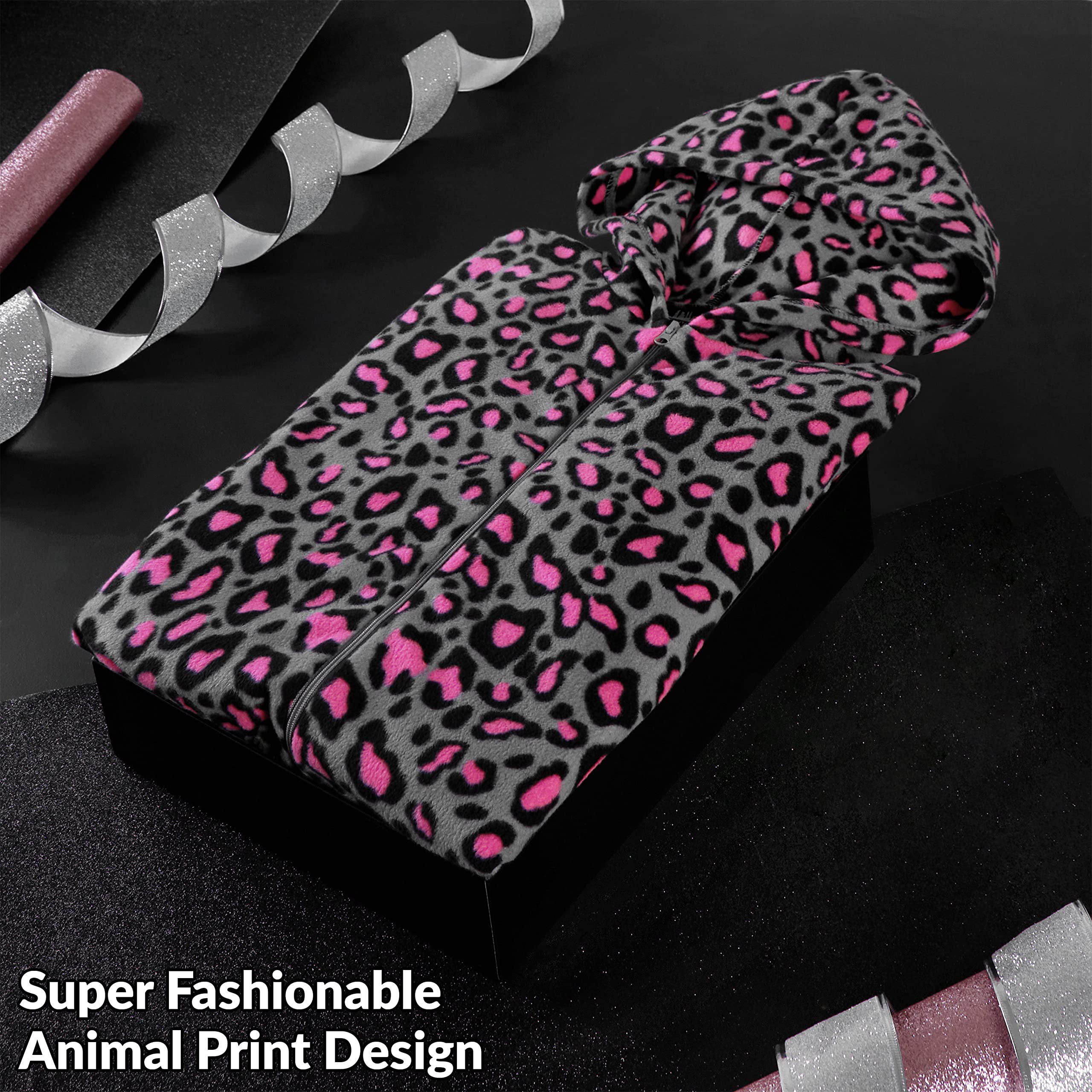 CityComfort Pigiama Intero Donna - Pigiamone Intero in Pile S-XL Caldo e Morbido