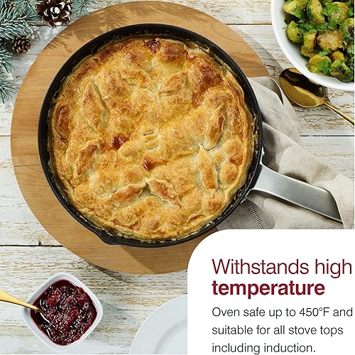 Miniatura 6 de Zyliss Ultimate Pro - Sartén antiadherente, anodizada dura con boquilla para verter, sartén antiadherente de acero inoxidable, resistente a los