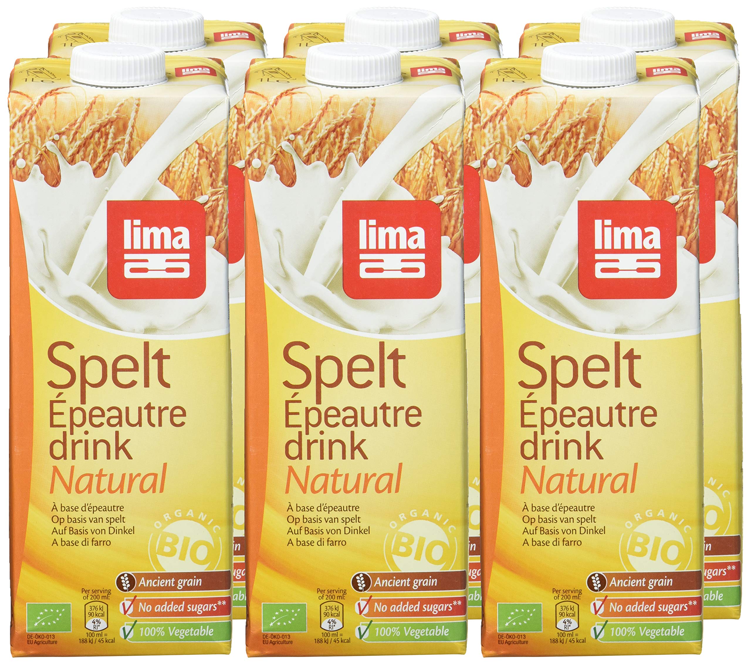 LIMA Dinkel Drink Natural, 6er Pack (6 x 1 kg)
