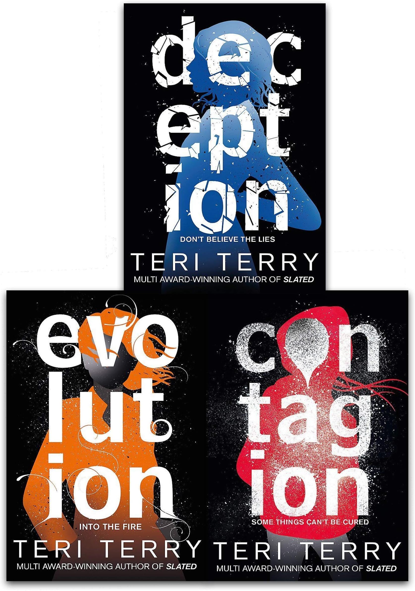 Dark Matter Trilogy 3 Books Collection Set by Teri Terry - Contagion, Deception, Evolution