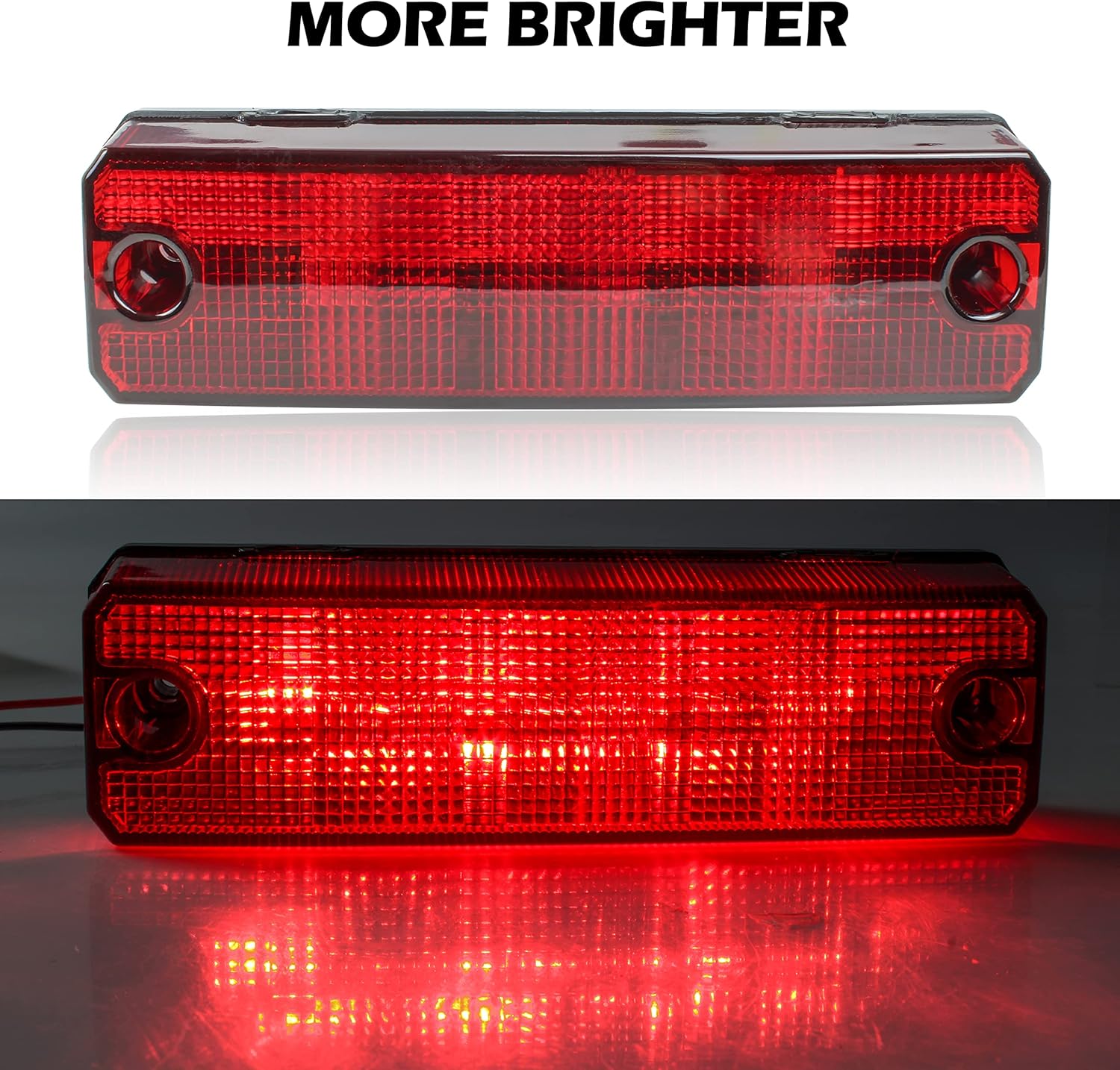 SAUTVS 1PC LED Taillight for Pioneer, Red Brake Stop Tail Light Rear Lamp for Honda Pioneer 520 700 1000 2014-2025 Accessories, (Fit Driver & Passenger Side), Replace OEM#33700-HL3-A01, Plug & Play