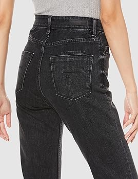 ヤヌーク 人気 Boots cut デニム BLACK YANUK(ヤヌーク)｜ブーツカットデニム/オールドブラック の通販
