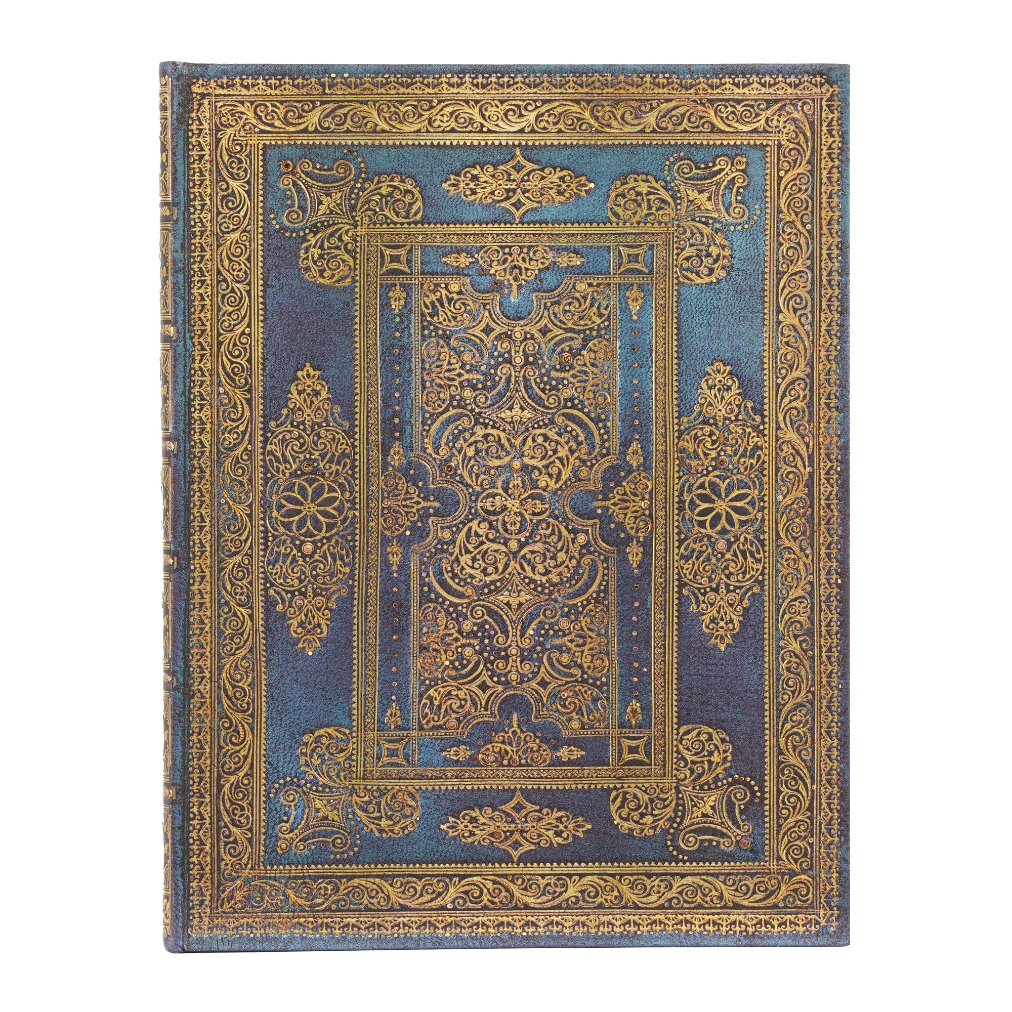 Blue Luxe Ultra Lined Hardcover Journal, 144pg, 120GSM by Paperblanks (Luxe