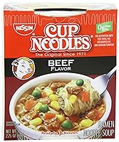 Algopix Similar Product 13 - Nissin Cup Noodles Beef Flavor Soup