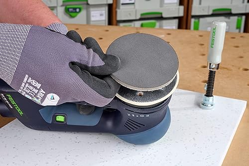 Miniatura 4 de Festool 498324 Platin 2 S2000 Grit RO 90 Discos de lijado abrasivos de 3-12 pulgadas (3.543 in) de diámetro, paquete de 15