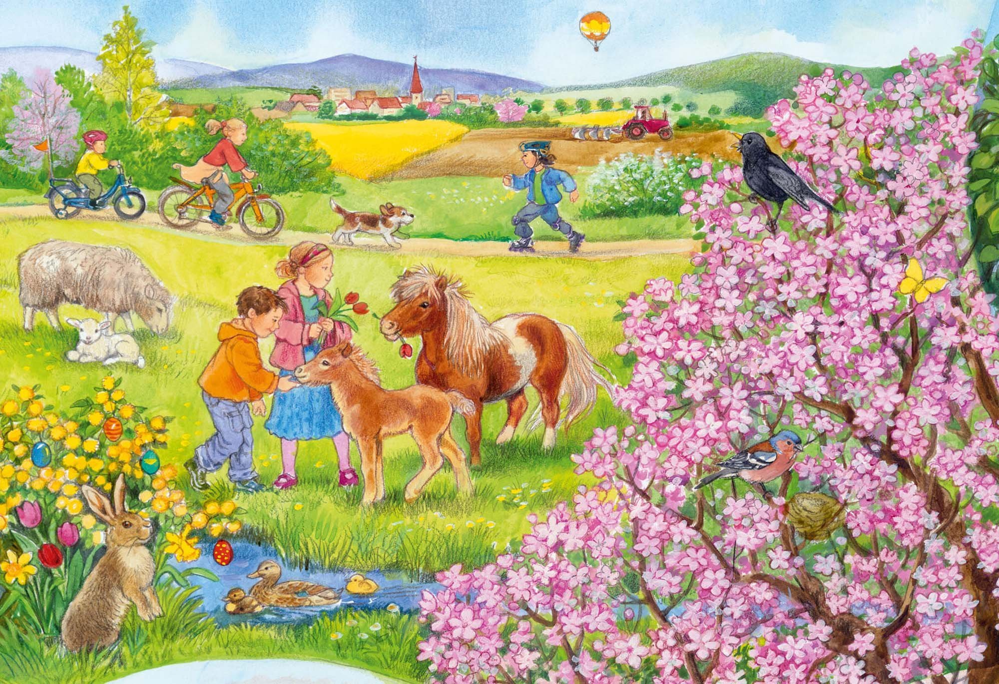 Ravensburger 05503-4 Jahreszeiten - 27 Teile Puzzle