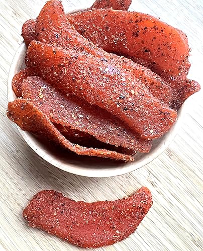 Miniatura 4 de Rebanadas de mango seco de limón pico, aperitivos agrios y chiles de Pico Limon, 2 libras