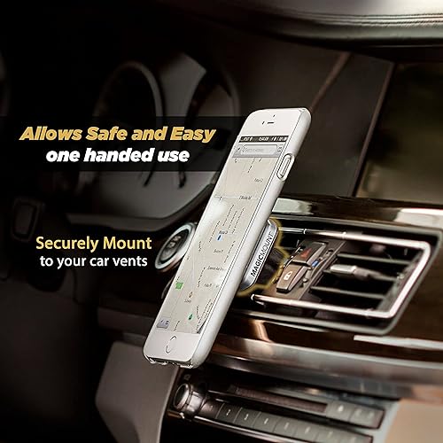 Miniatura 39 de Scosche MWPDB MagicMount Pro - Soporte magnético para teléfono de automóvil, soporte magnético fuerte para iPhone y Android, soporte magnético