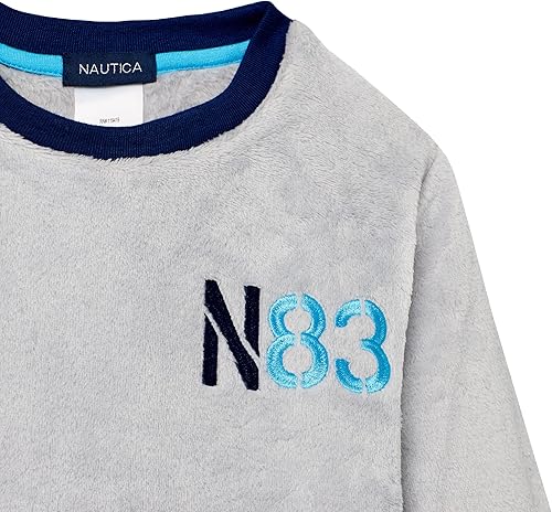 Miniatura 6 de Nautica Conjunto de 2 piezas de sudadera de forro polar y pantalón de pijama para niños