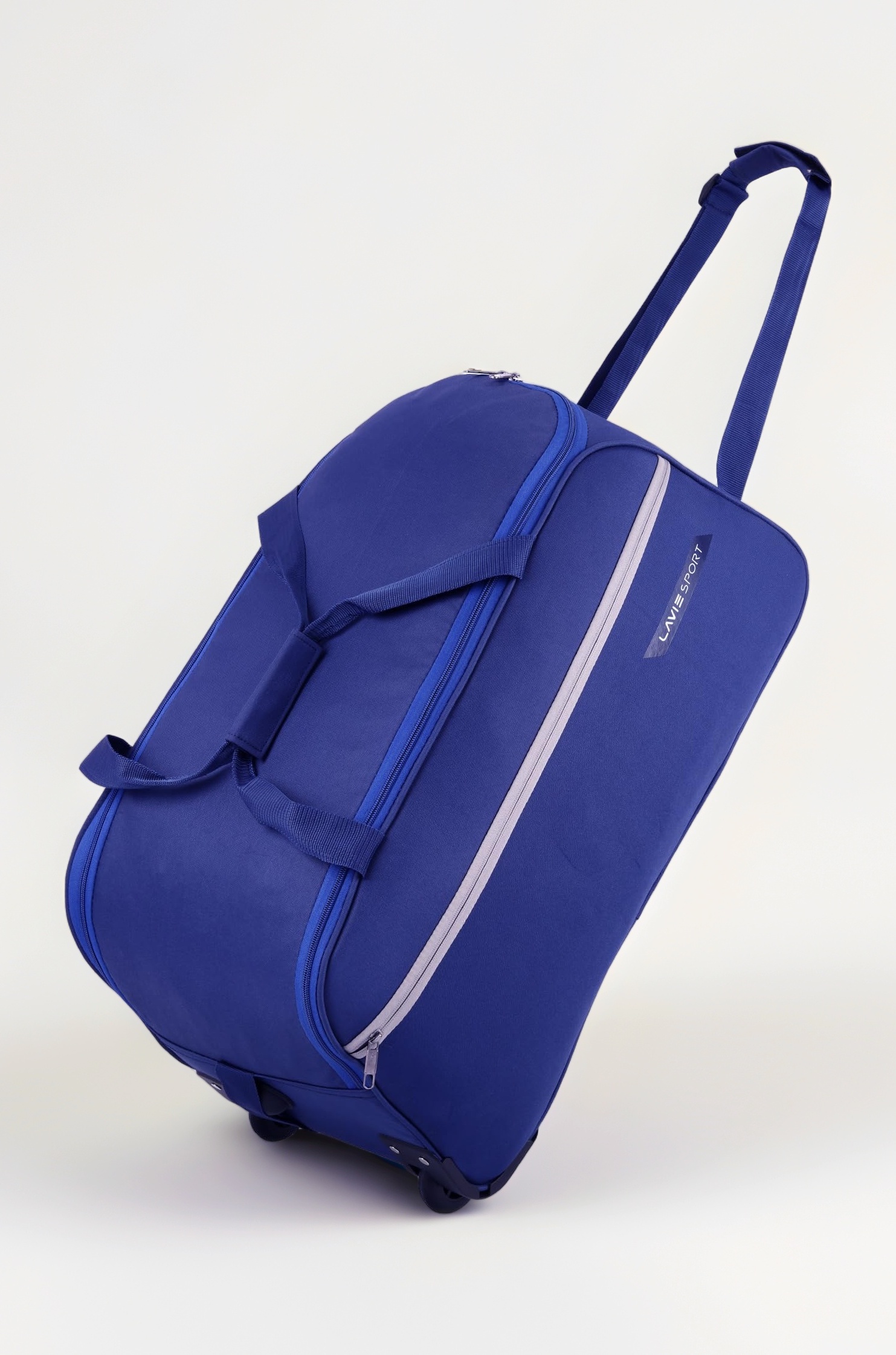 Lino M Large Size 63 cms Duffle Wheeler Bag | 2 Wheel Duffle Bag | Duffle Bag with Adjustable Handle