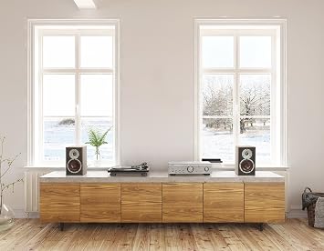 Denon DP-450USB Record Player, Supports USB Recording, Black DP-450USB-BKEM