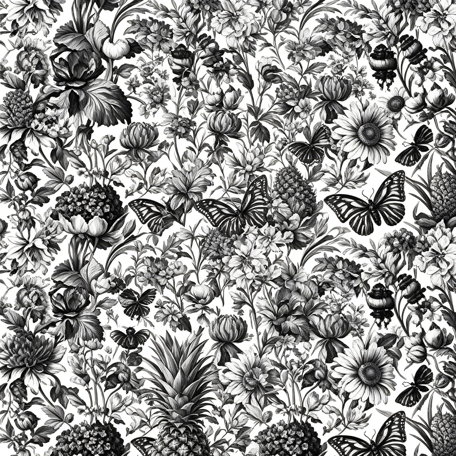 Zynqra Q Peel And Stick Wallpaper,Floral Removable Self-Adhesive,For Bedroom Thicken(,L300cm/118.1In*W45cm/17.7In)
