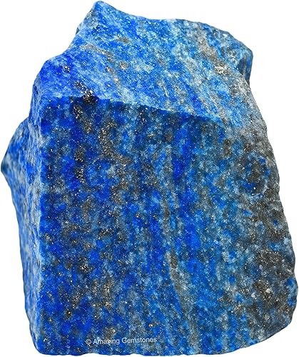 Miniatura 2 de Amazing Gemstone Cristales crudos de lapislázuli y piedras curativas, rocas naturales para rodar y hacer tú mismo, piedras y cristales crudos (5