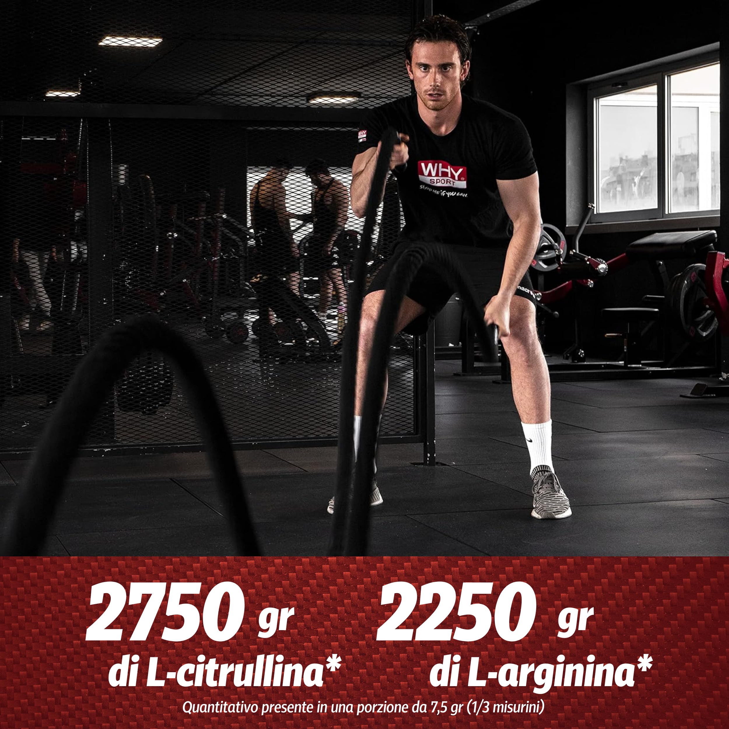 WHY SPORT NITRO PUMP INFINITY - Integratore Alimentare in Polvere a Base di Citrullina e Arginina – Confezione da 200 gr - Gusto Arancia