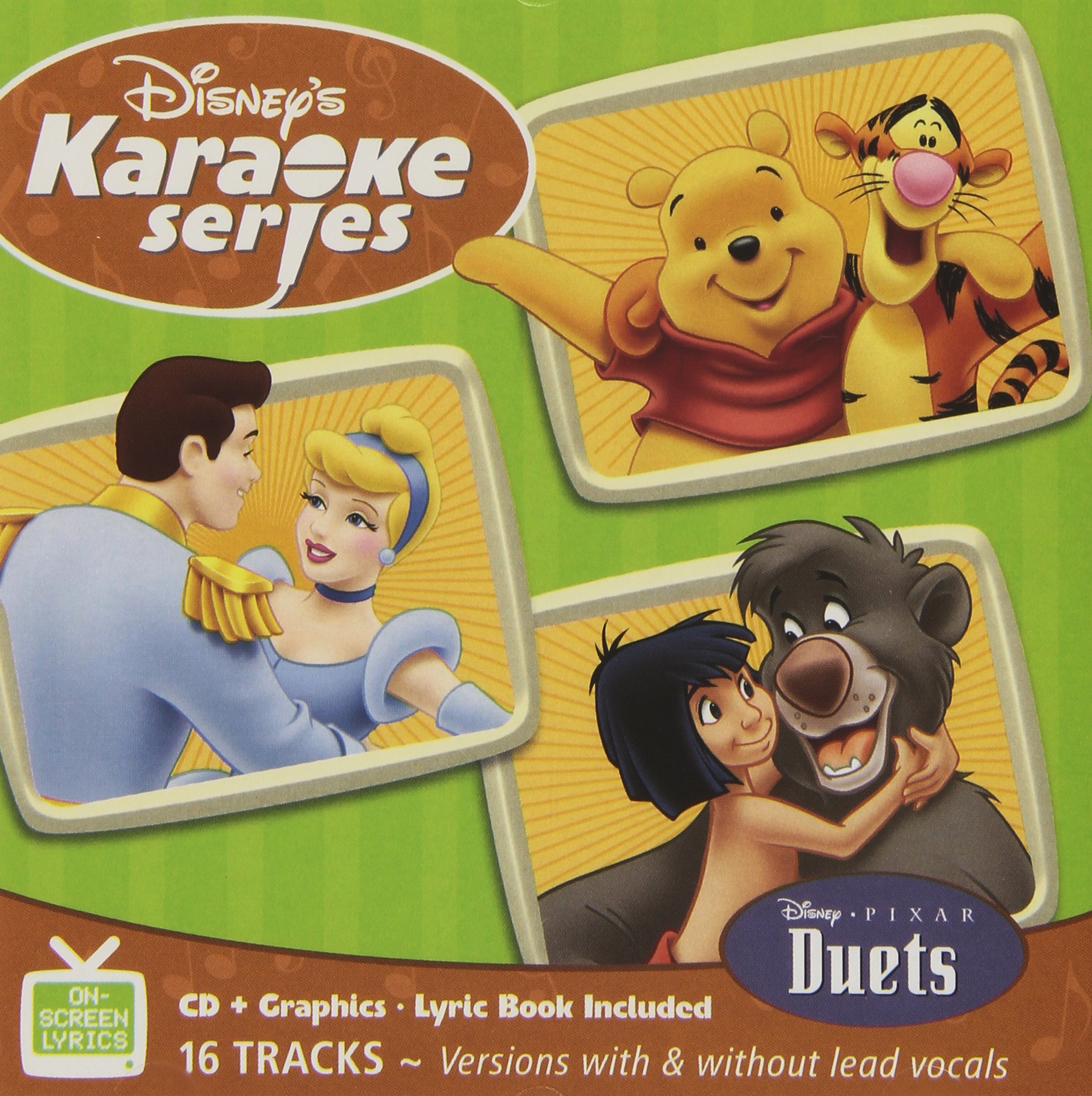 Disney's Karaoke Series - Duets [Audio CD] Various Artists; Disney's Karaoke Series; Disney; Bill Henry; Laura Benedict; Alicia Jones; Robin Huston; Gary Powell; Chris Martin; Craig Toungate; Virgil Seals; Joe York; Meredith McCall; David Zippel; Jerry Livingston; Mack David; Tim Rice; Terry Gilkyson; Randy Newman; Al Hoffman; Alan Menken; Richard M. Sherman and Elton John