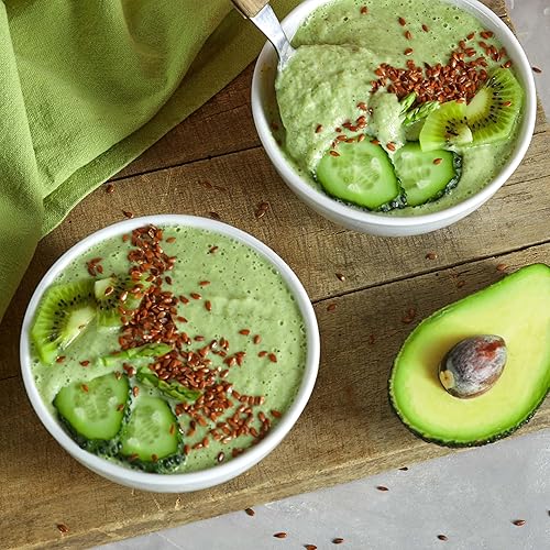 Miniatura 2 de Yupik Semillas de lino dorado orgánico 22 libras sin OMG veganas sin gluten