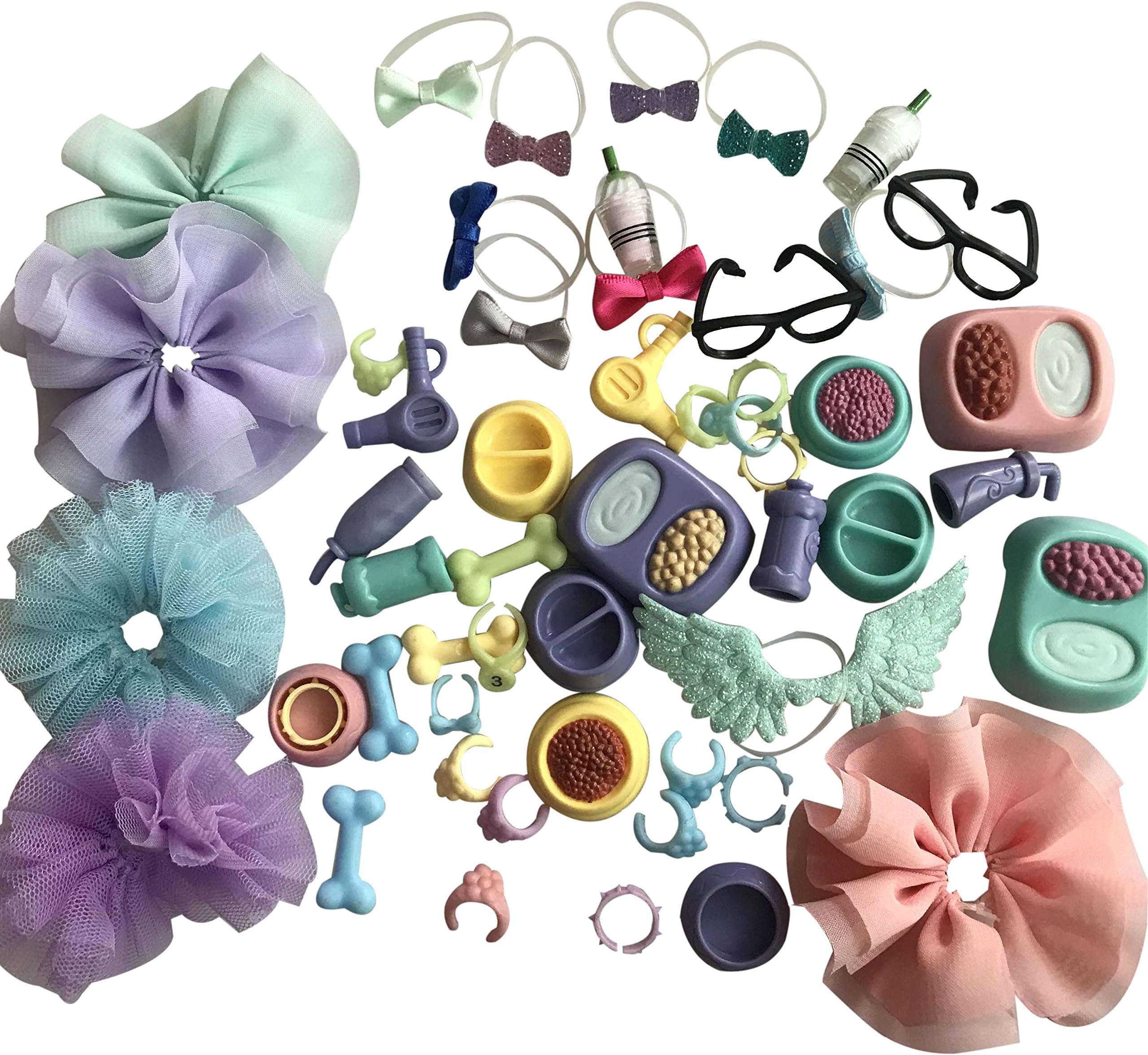 Emma lps Accessories 10pcs Random Fit lps Short Hair Cat Great Dane Dachshund Cocker Spaniel Collie Kids Gift