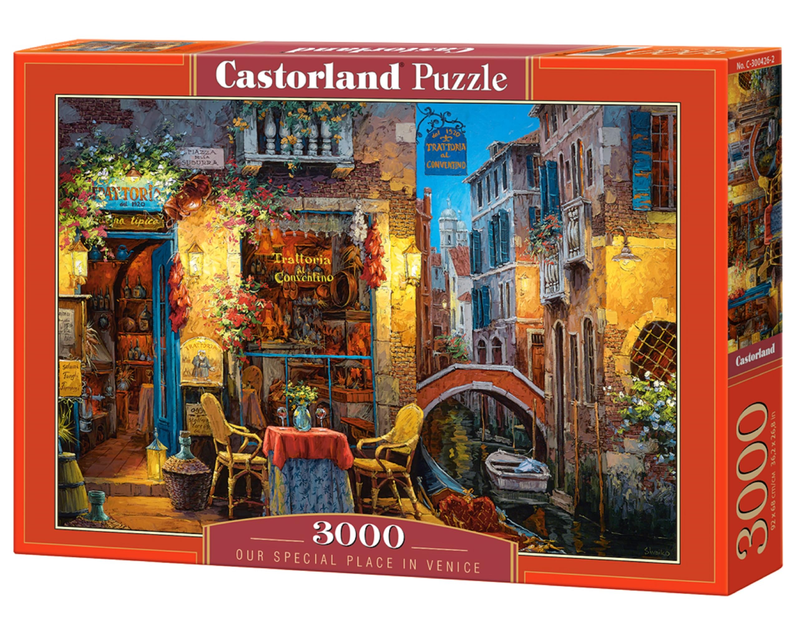 Castorland - C-300426-2 - Puzzle - Shvaiko - La Gensola - 3000 Pièces