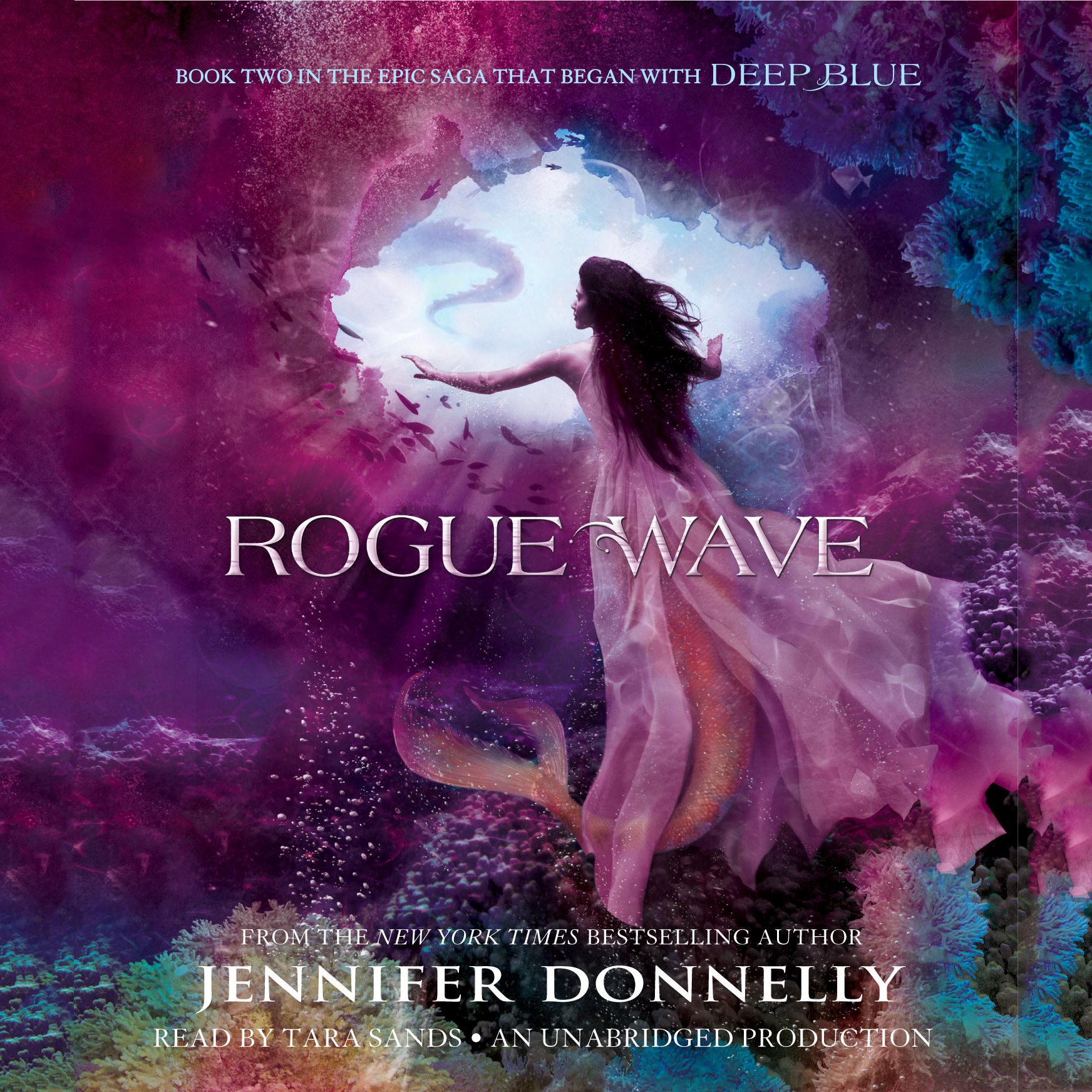 Cover art for Waterfire Saga, Book Two: Rogue Wave