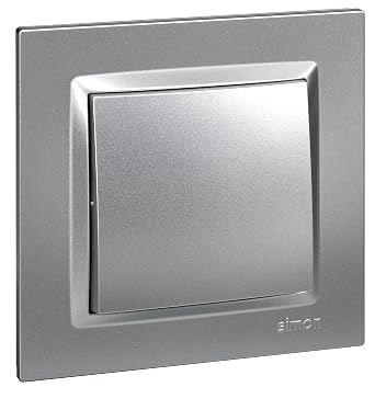 Simon 10 Switch Wall Switch Aluminium 230v Interior Easy Install