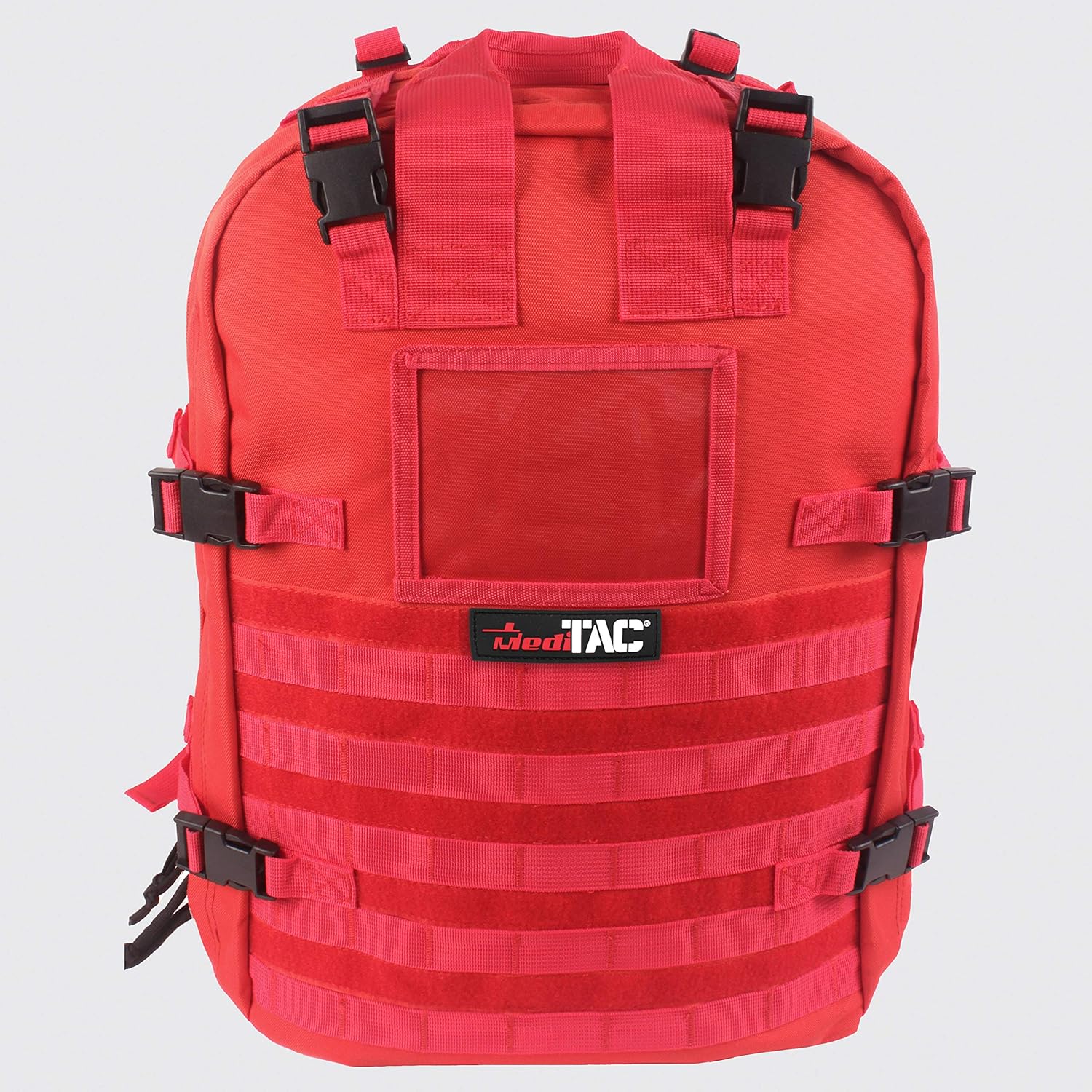 MediTac Deluxe Special Ops Tactical Field Medical Stomp Pack | Largest Backpack for all Gear & Equipment - Red : Sports & Outdoors
