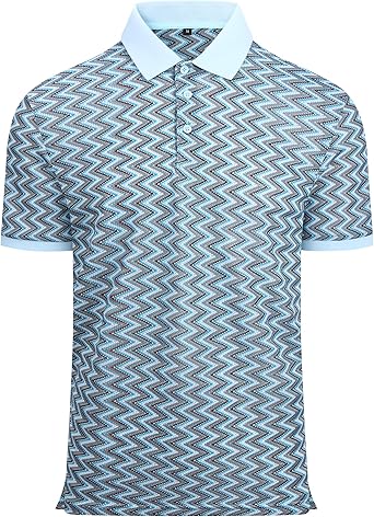 Alex Vando Mens Lace Polo Shirts Fashion Vibrant Short Sleeve Casual Shirts for Men
