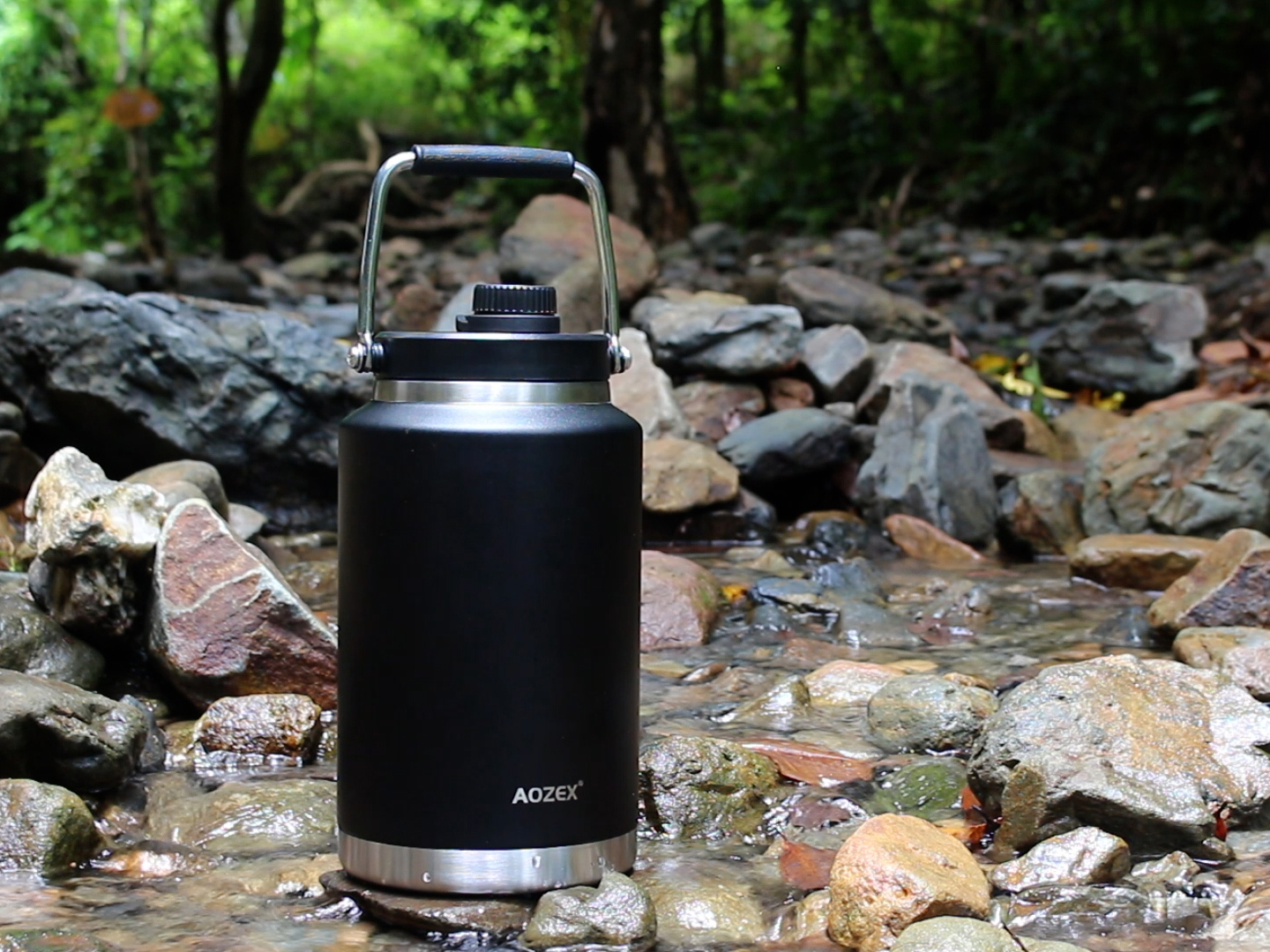 Amazon.com: AOZEX 1 Gallon Insulated Sports Water Bottle - 128 oz