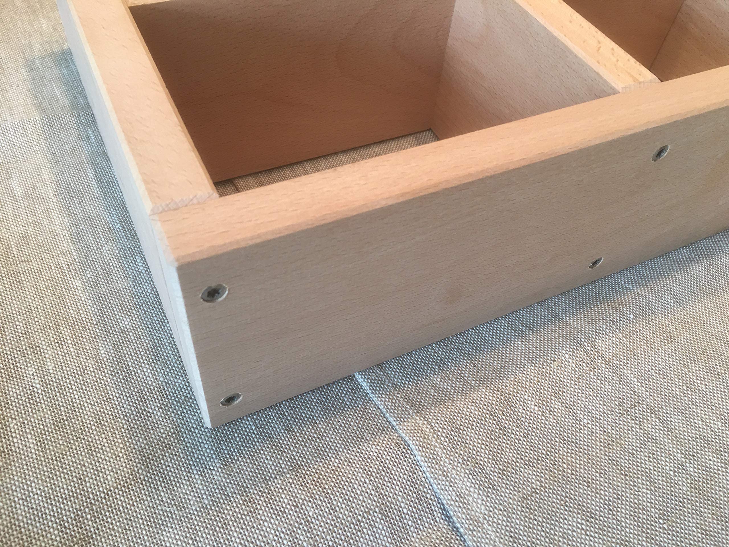 Holz-Backrahmen,Backform, Holzbackrahmen, Kosakenform Einfachrahmen + 1 x Trennbrett