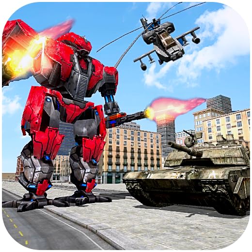 Robots War : US Army Tranform Real Robot Battle