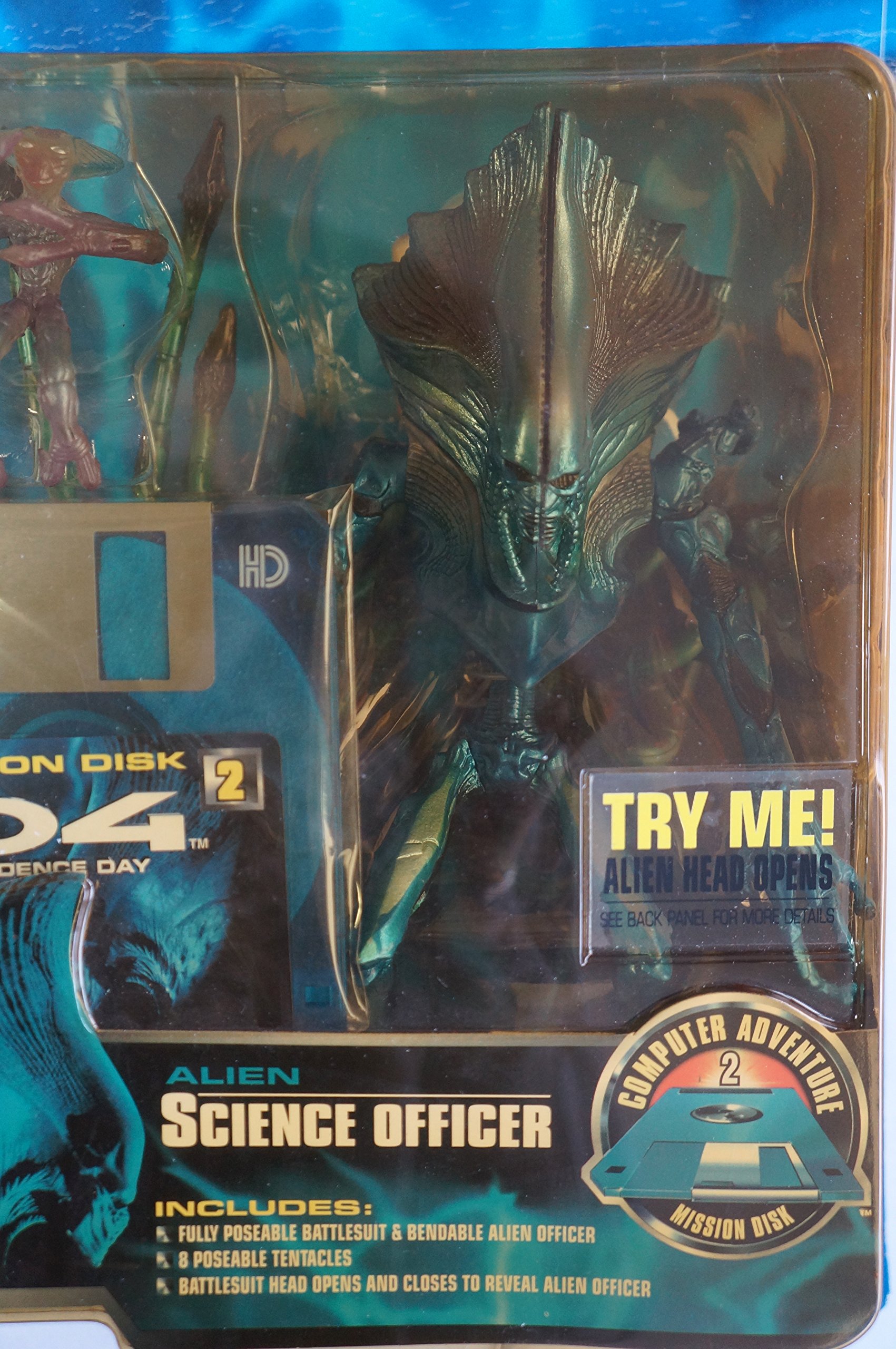 ID4 Independence Day Alien Science Officer Figure : Amazon