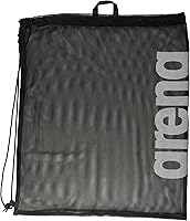 Arena Drawstring Mesh Backpack - Quick-Drying Pool & Gym Bag for Swimmers, Extra Space, Secure Closure (25.5x21.6")