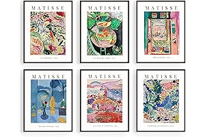Aesthetic Mattisse Wall Posters: Experience a Vibrant Symphony of Colors