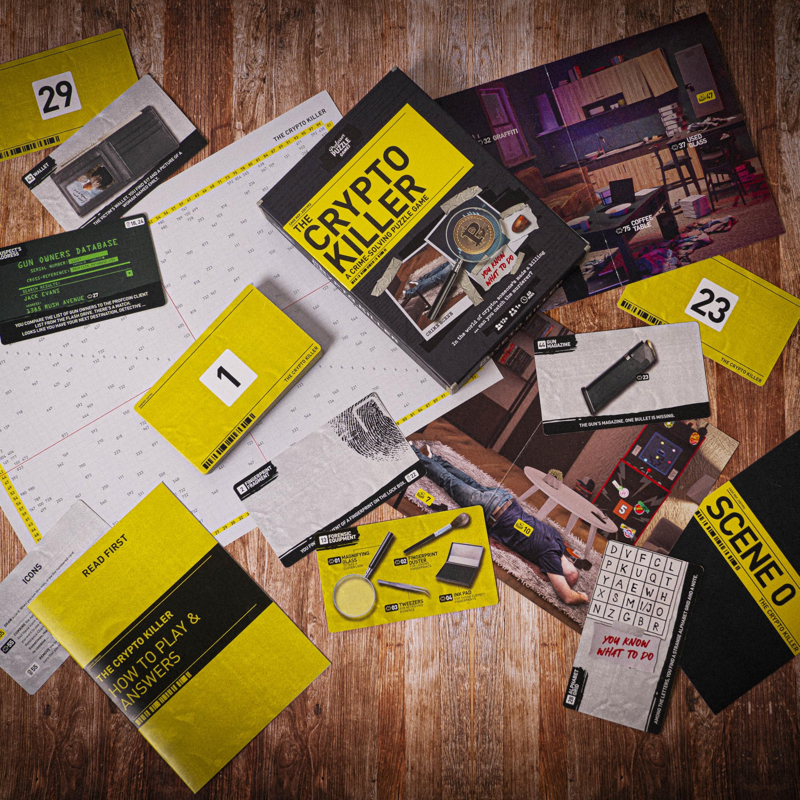 Professor Puzzle Crypto Killer Misdaad Oplossen Puzzel : Amazon.nl:  Speelgoed & spellen