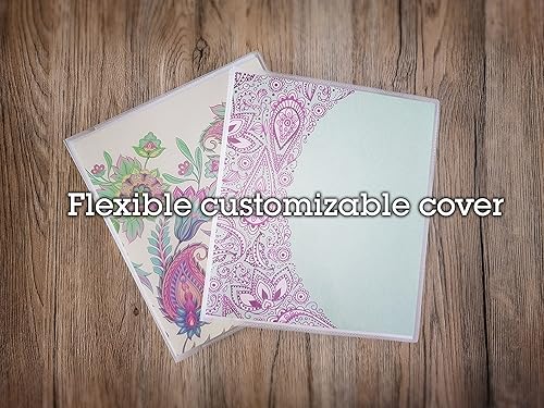 Miniatura 4 de CocoPolka Paquete de 2 álbumes de fotos de 4 x 6 pulgadas por página. Cada álbum de fotos flexible tiene capacidad para hasta 96 fotos de 4 x 6