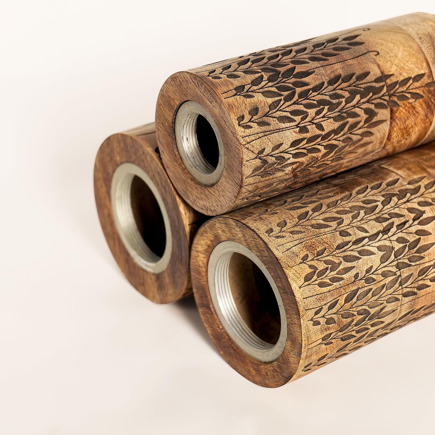 Handmade Wooden Cremation Pet Urn for Ashes, Funeral Memorial Urns for Dogs or Cats, Solid Wood Decorative Human Urns Ashes with Willow Vine Pattern, Secure Lid, 60 Cubic in, Memorial Urn for Display