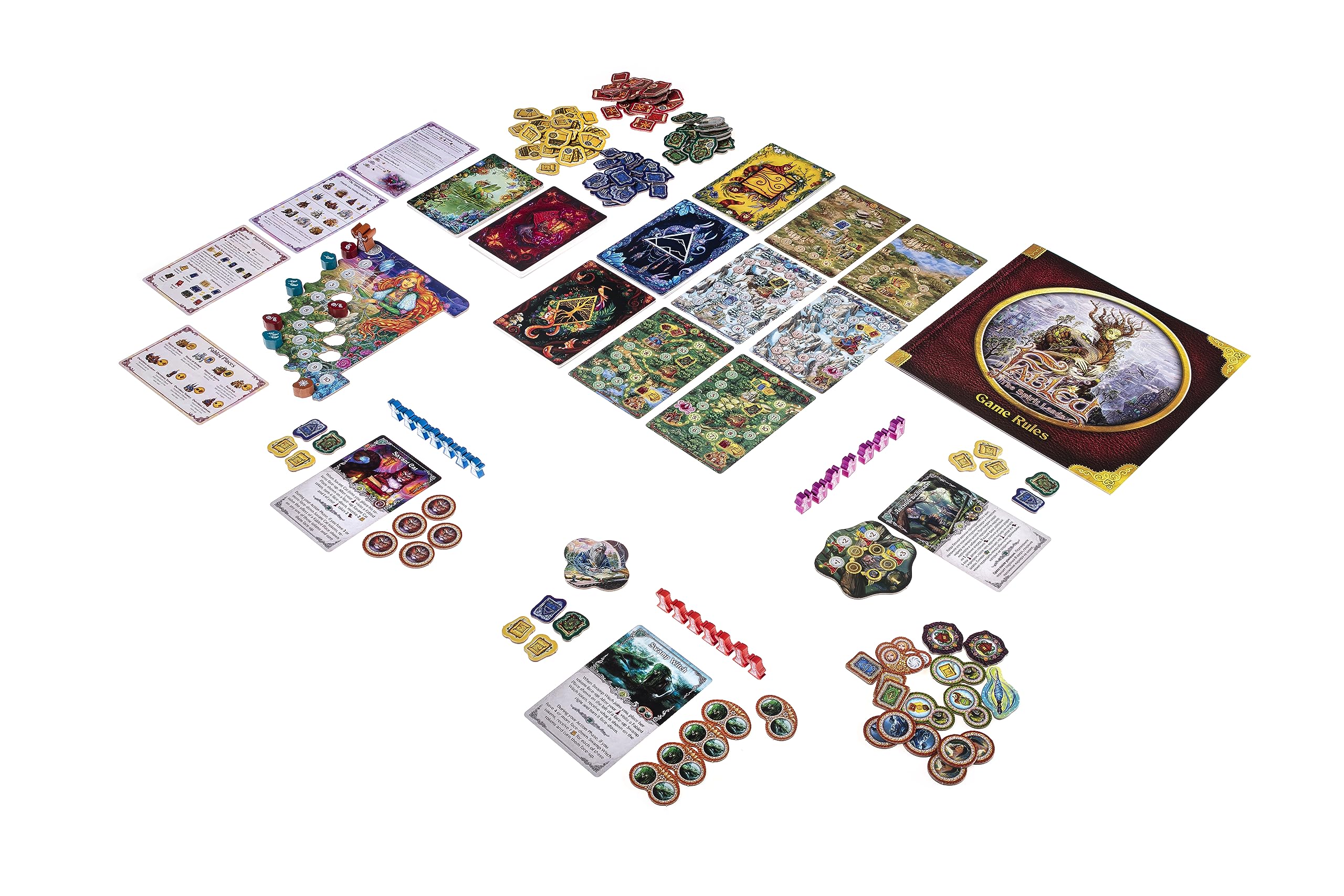 Fabled: The Spirit Lands - Gra planszowa - Wersja angielska - Crowd Games