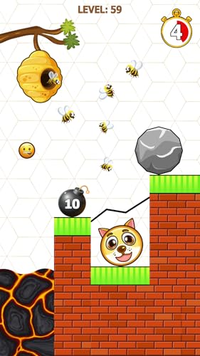Save doge draw to save the dog is new dog rescue pet dog games 2023