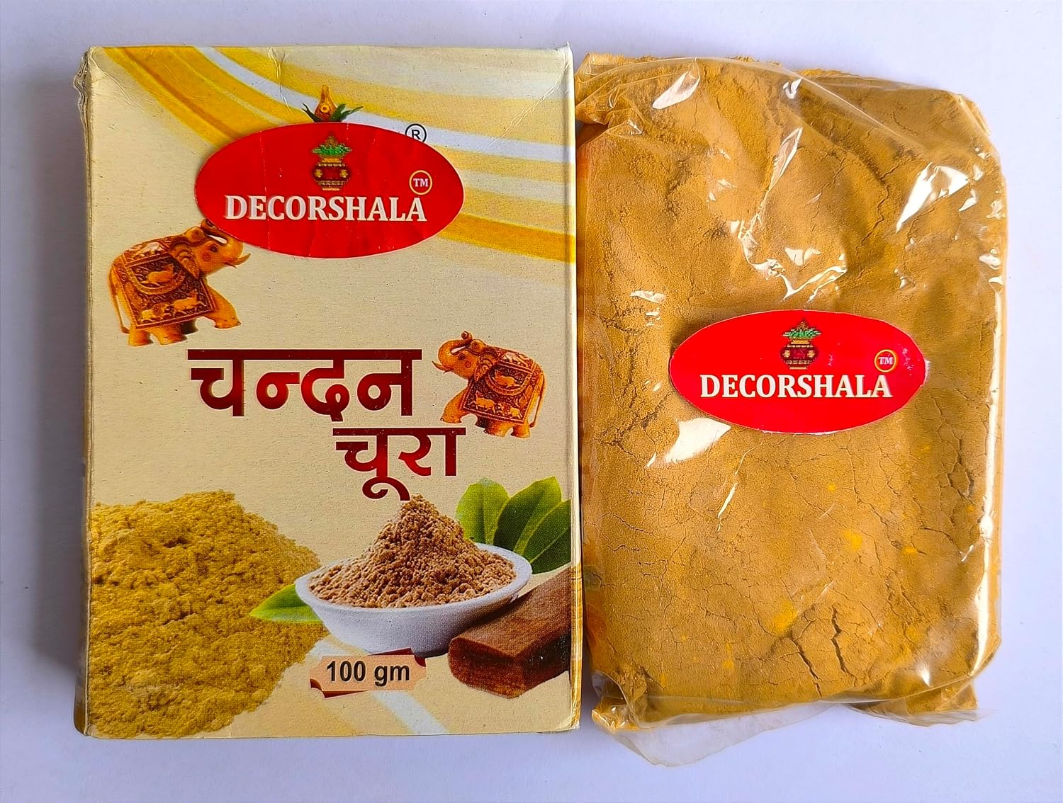Chandan Chura, Natural Chandan Chura for Pooja, Navratri Pooja, Diwali Pooja for Religious Usage, Hawan Samgiri (Pack of 100 gram) for Pooja