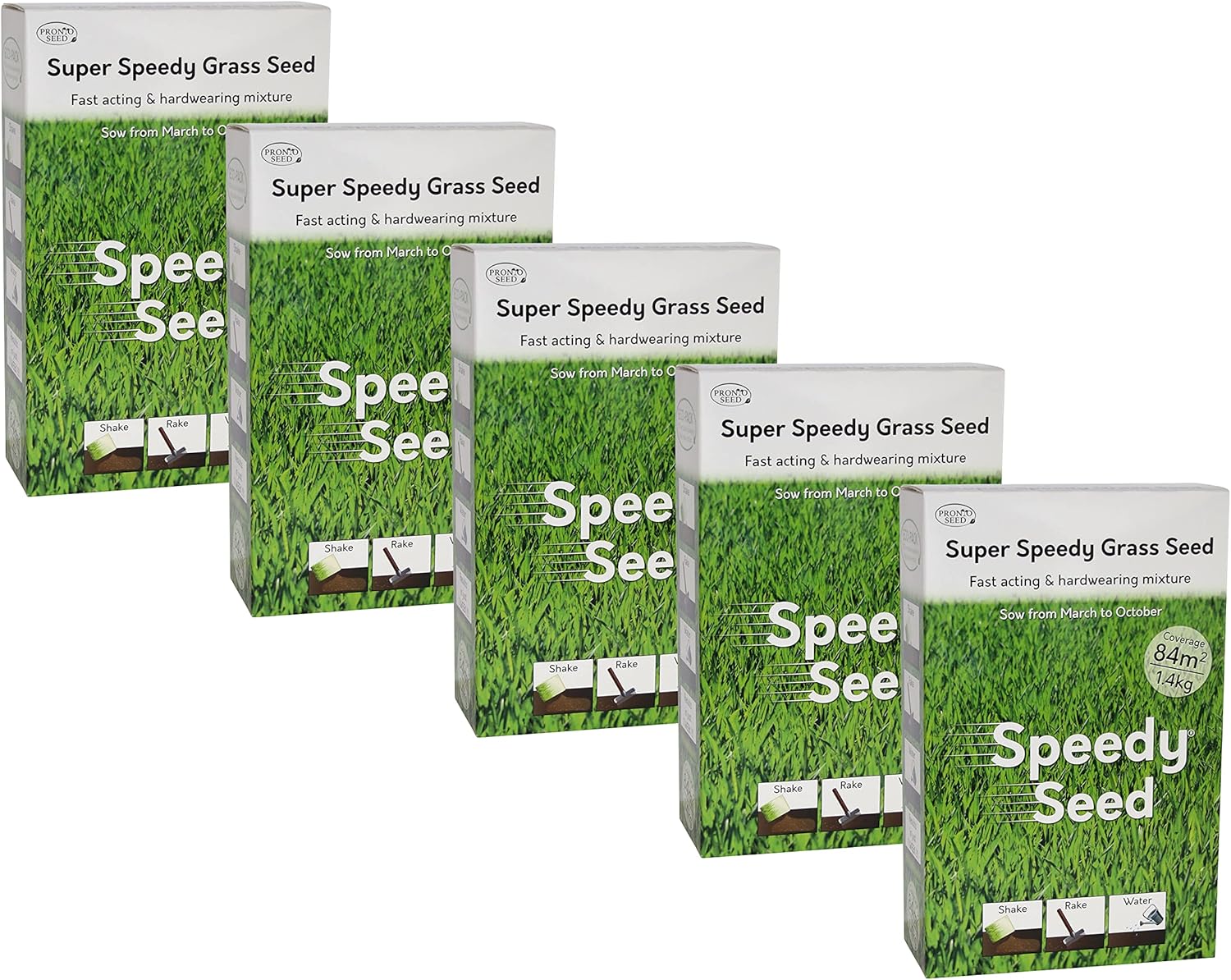 Pronto Seed Grass Seed 7KG Premium Quality 420 m2 Coverage for