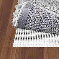 Vista 2 de Unique Loom Almohadilla antideslizante para todas las superficies para uso en interiores (5 pies 1 pulgada, redonda)