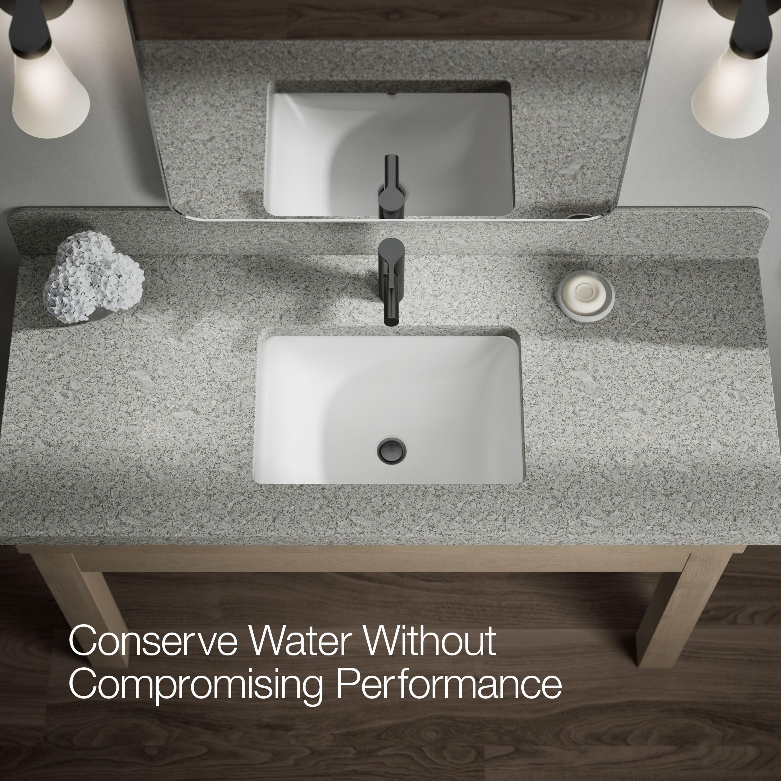 Kohler K-99491-4-BL Elate - Grifos para lavabo de baño, negro mate